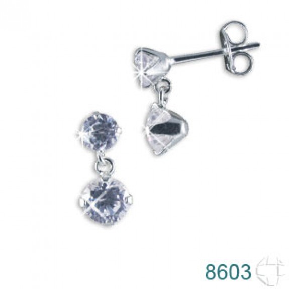 Brinco de Prata   código: 8603