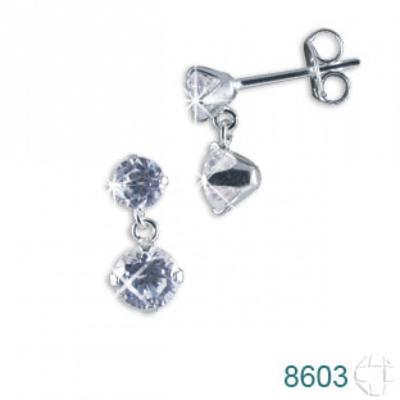 Brinco de Prata   código: 8603