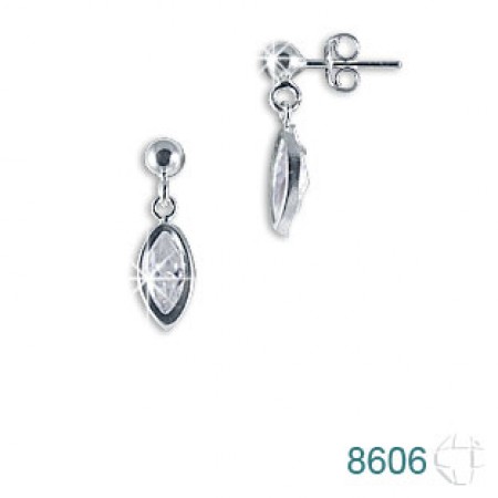 Brinco de Prata   código: 8606