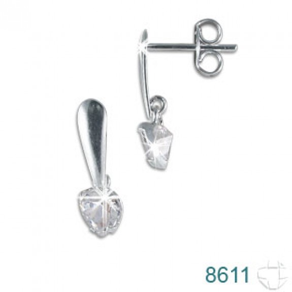 Brinco de Prata   código: 8611