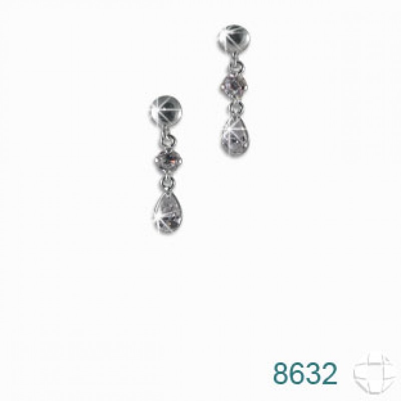 Brinco de Prata   código: 8632