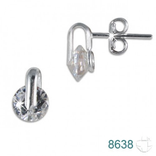 Brinco de Prata   código: 8638