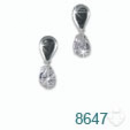 Brinco de Prata   código: 8647