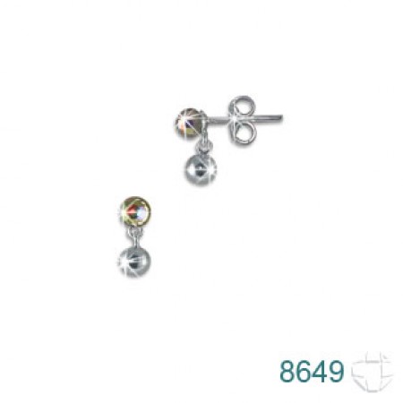 Brinco de Prata   código: 8649