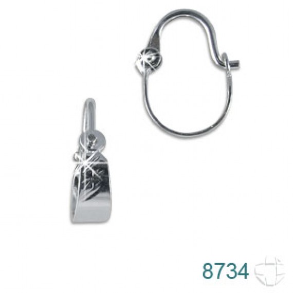 Brinco de Prata   código: 8734