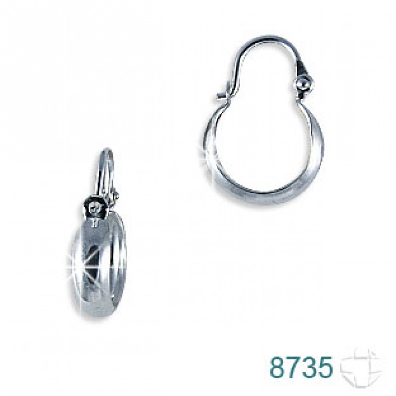 Brinco de Prata   código: 8735