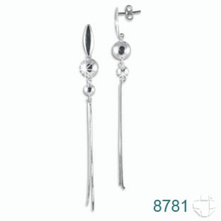 Brinco de Prata   código: 8781