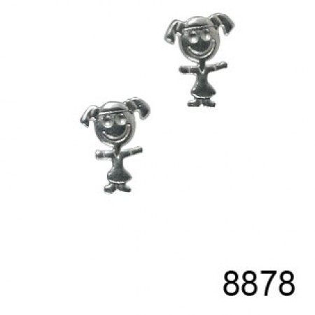 Brinco de Prata   código: 8878