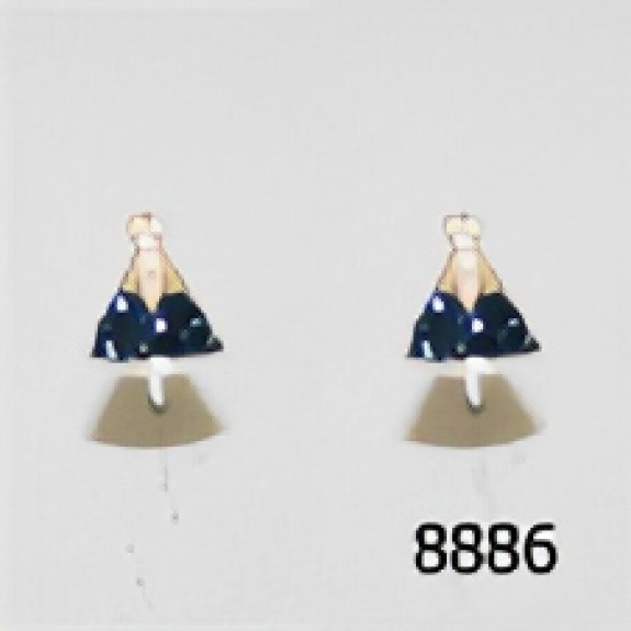 Brinco de Prata   código: 8886